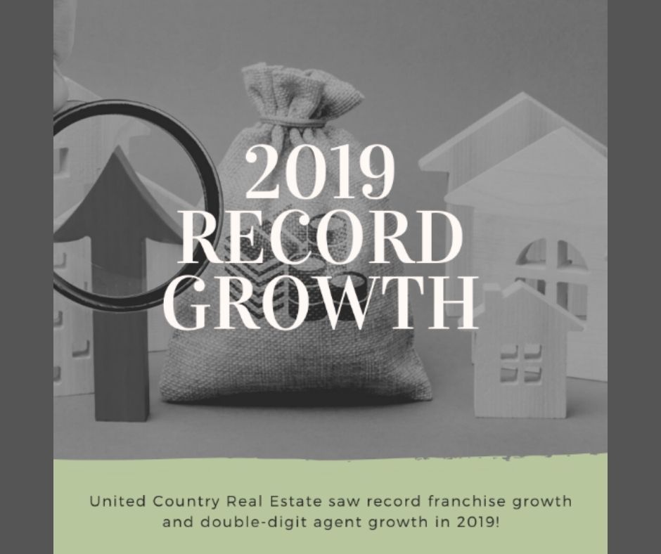 UNITED COUNTRY REAL ESTATE EXPERIENCES RECORD GROWTH IN 2019