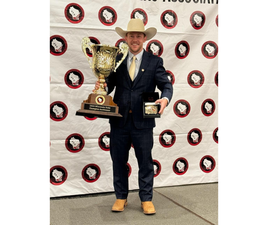 UNITED COUNTRY AUCTIONEER CROWNED WI STATE CHAMPIONSHIP AUCTIONEER