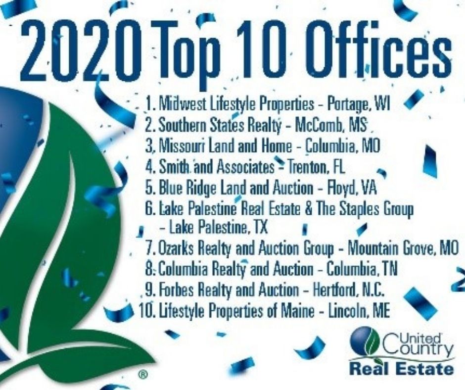 TOP 10 OFFICES GROW NEARLY 50 PERCENT IN 2020!