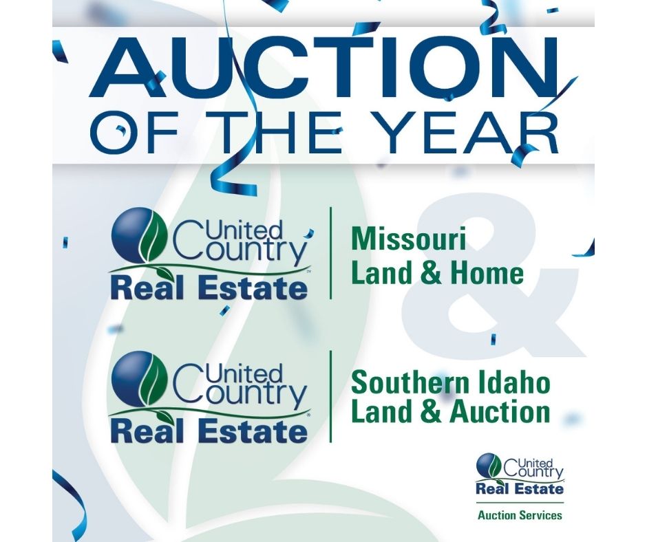 UNITED COUNTRY AUCTION SERVICES ANNOUNCES 2020 AUCTION OF THE YEAR
