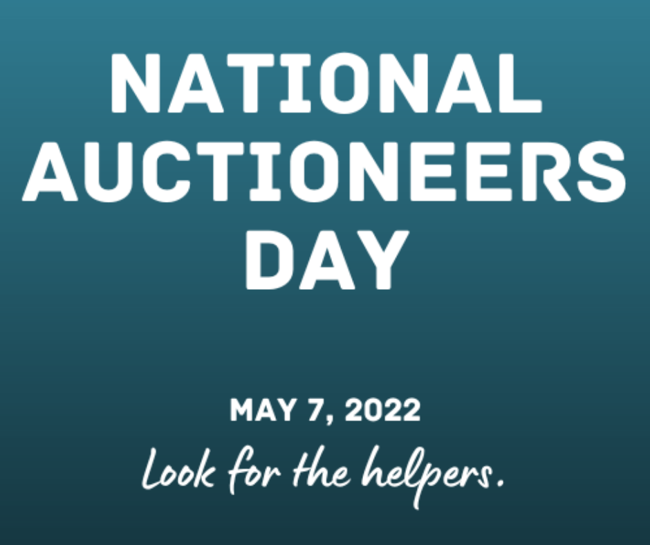HAPPY NATIONAL AUCTIONEERS DAY!