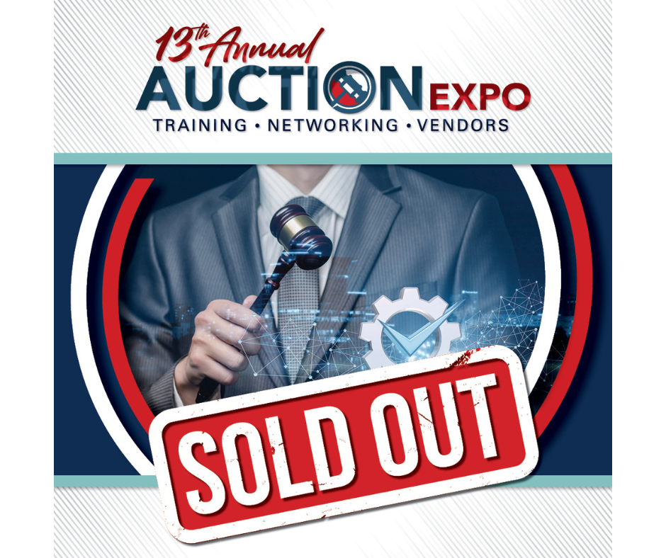 13th ANNUAL AUCTION EXPO SOLD OUT!